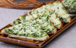 Spinach and Cottage Cheese Toasties Recipe